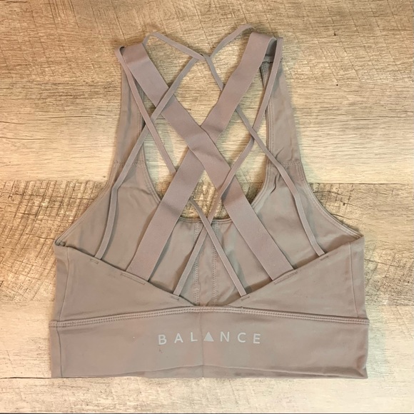 Taupe Balance Athletica Aura Bra - Picture 2 of 3